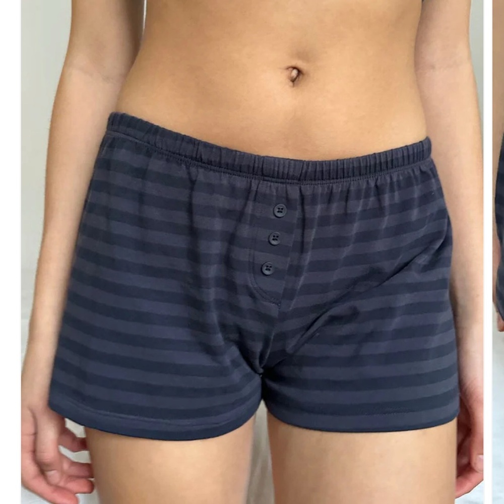 Brandy Melville Kiera Striped Sweatshorts